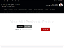 Tablet Screenshot of chriseckert.us